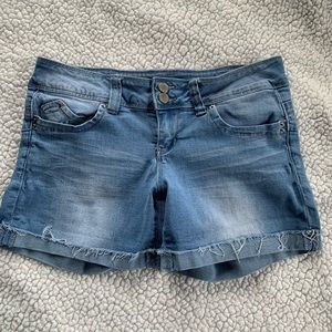 Light Wash Shorts
